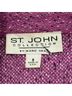St. John 100% Other Tweed Purple Blazer Size 8 - photo 7