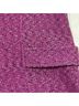 St. John 100% Other Tweed Purple Blazer Size 8 - photo 13