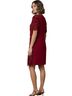 Akris Punto Marled Solid Red Cocktail Dress Size 10 - photo 2