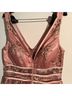 Gianni Bini 100% Polyester Floral Pink Cocktail Dress Size 13 - photo 4