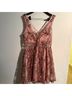 Gianni Bini 100% Polyester Floral Pink Cocktail Dress Size 13 - photo 9
