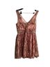 Gianni Bini 100% Polyester Floral Pink Cocktail Dress Size 13 - photo 2