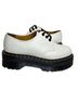 Dr. Martens 100% Leather White Flats Size 6 - photo 3