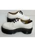 Dr. Martens 100% Leather White Flats Size 6 - photo 4