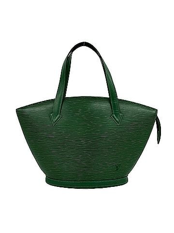 Louis Vuitton LOUIS VUITTON Vintage Saint Jacques Epi Leather Handbag Tote Bag Borneo Green 23673 (view 1)