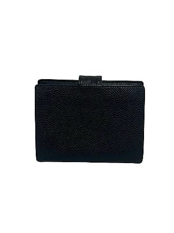 Chanel CHANEL Coco Mark Caviar Leather Bi-fold Mini Wallet, Black, 32313 (view 2)