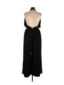 Commense 100% Polyester Solid Black Jumpsuit Size XL - photo 2