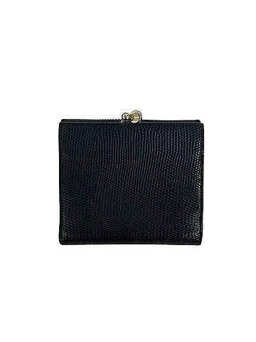 Salvatore Ferragamo Salvatore Ferragamo Vintage Vara Ribbon Hardware Leather Tri-fold Wallet Black 09149 (view 2)