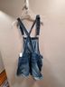 Wallflower Blue Overall Shorts Size 11 - photo 4