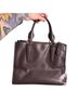 Coach 100% Leather Brown Leather Satchel One size - photo 2