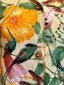 Guy Harvey Blue Green Ivory Short Sleeve Blouse Size M - photo 6