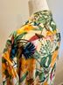 Guy Harvey Blue Green Ivory Short Sleeve Blouse Size M - photo 8