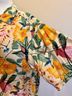 Guy Harvey Blue Green Ivory Short Sleeve Blouse Size M - photo 12