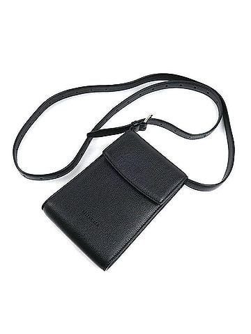 Balenciaga BALENCIAGA Ghost Phone Holder Shoulder Bag, Black, 618868, Men's & Women's (view 1)