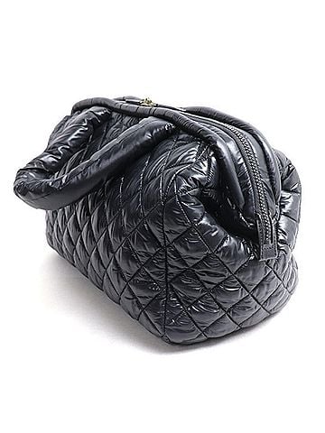 Chanel CHANEL Coco Cocoon Handbag, Black, Boston Style, Women's (view 2)