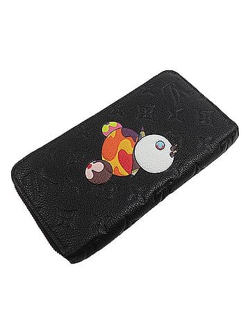Louis Vuitton LOUIS VUITTON LVx™ Zippy Wallet Long Wallet, Round Zipper, Monogram Empreinte, Noir (M14160), Women's (view 2)