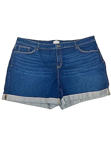 Lane Bryant mid rise boyfriend midi Denim Shorts (view 1)