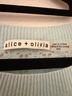 Alice + Olivia Solid Blue Pullover Sweater Size M - photo 3