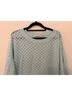 Alice + Olivia Solid Blue Pullover Sweater Size M - photo 4