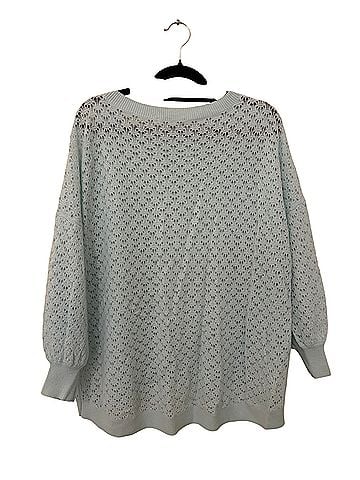 Alice + Olivia Saffi Pointelle Pullover Sweater (view 2)