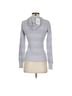 Bebe 100% Rayon Stripes Gray Jacket Size S - photo 2