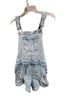 Wallflower Blue Overall Shorts Size XL - photo 1