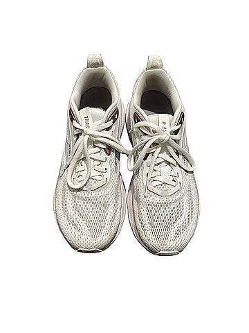 Brooks Trace Running White Sneakers (view 2)