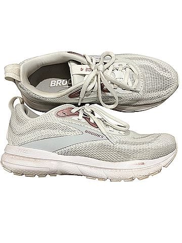 Brooks Trace Running White Sneakers (view 1)