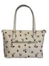 Coach 100% Coated Canvas Floral Ivory Red Tote One size - photo 2
