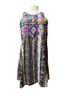 Judith March 100% Polyester Animal Print Black White Multi Color Casual Dress Size M - photo 1