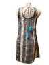 Judith March 100% Polyester Animal Print Black White Multi Color Casual Dress Size M - photo 2