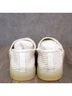 Free People 100% Leather White Sneakers Size 9 1/2 - photo 7