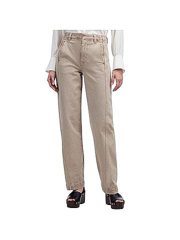 Madewell Tapered Denim Trouser Track Pants (view 1)