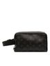 Louis Vuitton 100% Coated Canvas Black Monogram Eclipse Locker Dopp Kit Clutch One size - photo 1
