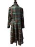 Collectif X Modcloth Plaid Green Coat Size 8 - photo 2