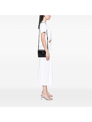 Saint Laurent Mini Quilted Lambskin Monogram Gaby Crossbody (view 2)