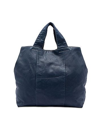Prada Vitello Daino Shopper Tote (view 1)