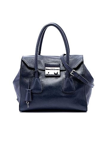 Prada Glace Calf Sound Lock Satchel (view 1)