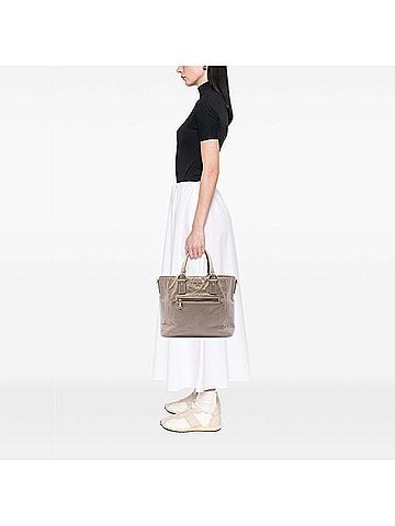 Prada Vitello Shine Front Pocket Convertible Tote (view 2)