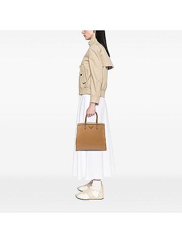 Prada Saffiano Vernice Parabole Satchel (view 2)