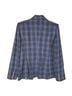 Veronica Beard 59% Wool 33% Cotton 8% Linen 100% Polyester Plaid Blue Blazer Size 10 - photo 2