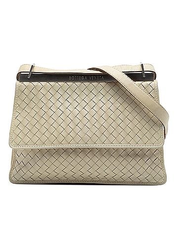 Bottega Veneta Nappa Intrecciato Frame Crossbody (view 1)