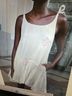 Rujuta Sheth 50% Cotton 50% Silk 100% Cotton White Romper Size M - photo 8