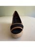 Tory Burch Black Brown Wedges Size EU 37 - photo 3