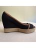 Tory Burch Black Brown Wedges Size EU 37 - photo 4