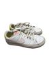 Nike 100% Leather Solid White Pink Sneakers Size 7 - photo 2