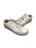 Nike 100% Leather Solid White Pink Sneakers Size 7 - photo 3