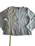 Eileen Fisher 100% Silk Blue Blazer Size L - photo 8