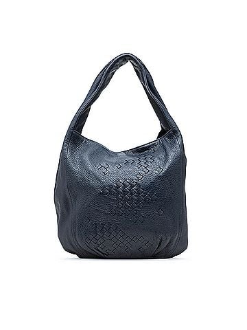 Bottega Veneta Intrecciato Trimmed Cervo Deerskin Hobo (view 1)