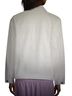 Eileen Fisher Solid White Denim Jacket Size L - photo 2